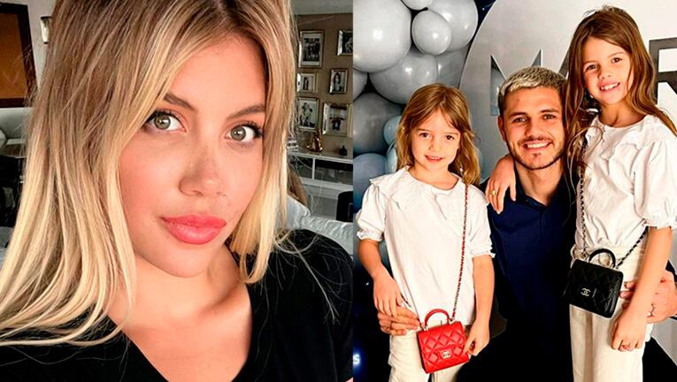 Esta sería la estrategia de Mauro Icardi para pedirle a Wanda Nara la tenencia de sus hijas.