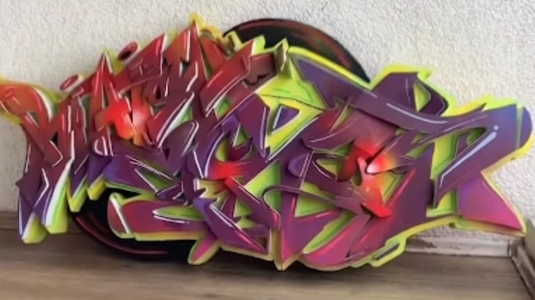 Este talentoso artista crea increíbles grafitis en 3D que se pueden manipular