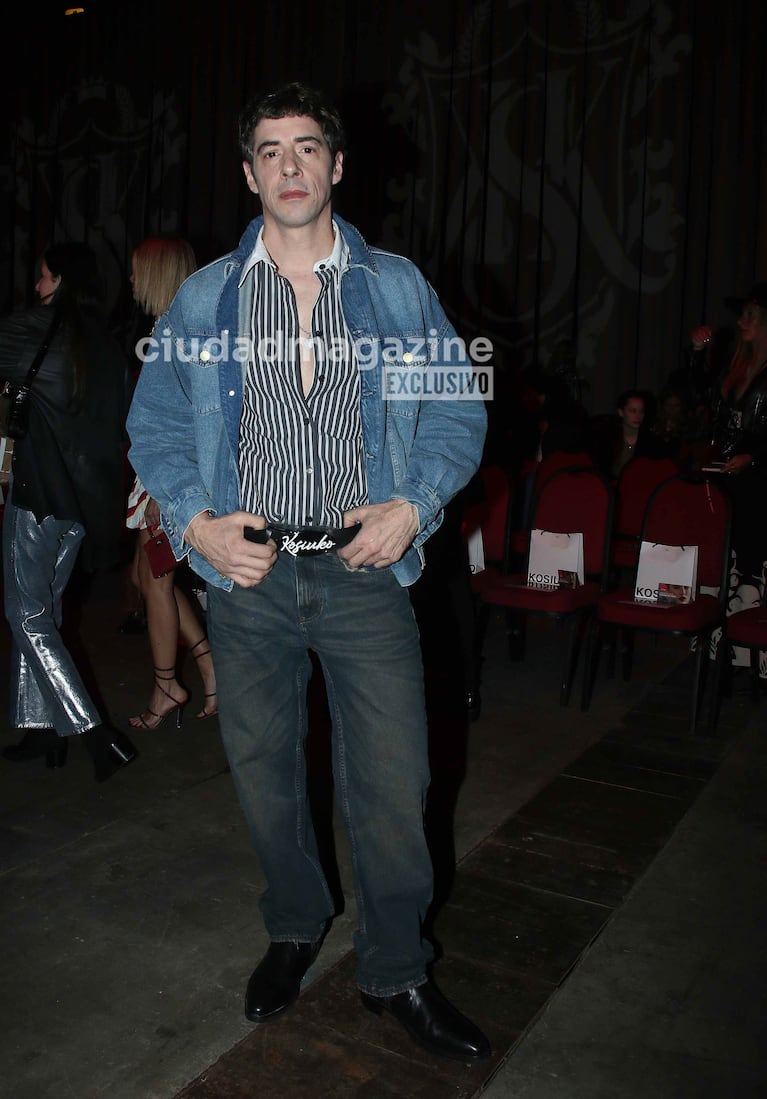 Esteban Lamothe en el BAFWEEK (Foto: Movilpress).