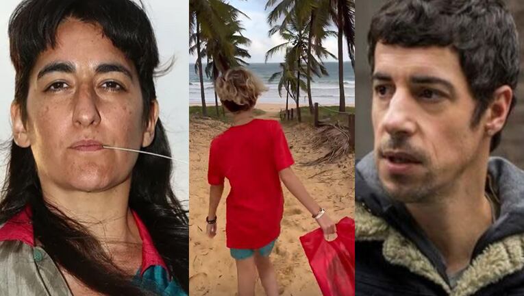 Esteban Lamothe se fue de vacaciones con su hijo tras haberse separado de Charo López.