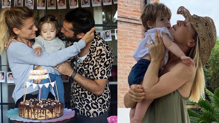 Euge mostró la intimidad del primer cumple de su hija.