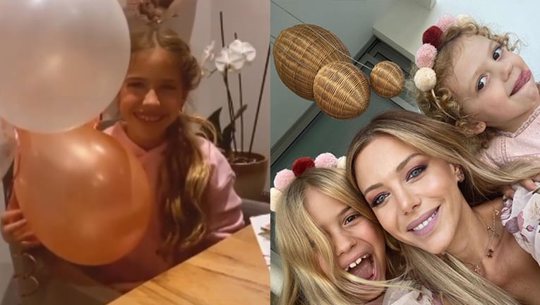 Evangelina Anderson le dedicó a su hija Lola un emotivo mensaje por su cumple.