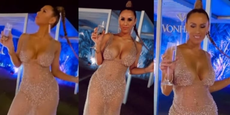 Explosivo cruce de Andrea Taboada con Fernanda Iglesias por el look de Barby Silenzi en la fiesta de 15 de Sol: "Qué pacata"