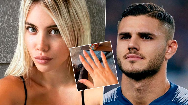 Explosivo mensaje de Wanda Nara en medio de la fuerte versión de separación de Mauro Icardi: Me gusta más mi mano sin anillo