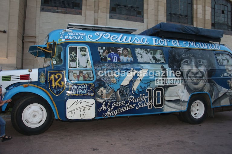 Expo Maradona "Diego Eterno" (Foto: Movilpress).