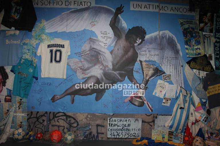 Expo Maradona "Diego Eterno" (Foto: Movilpress).