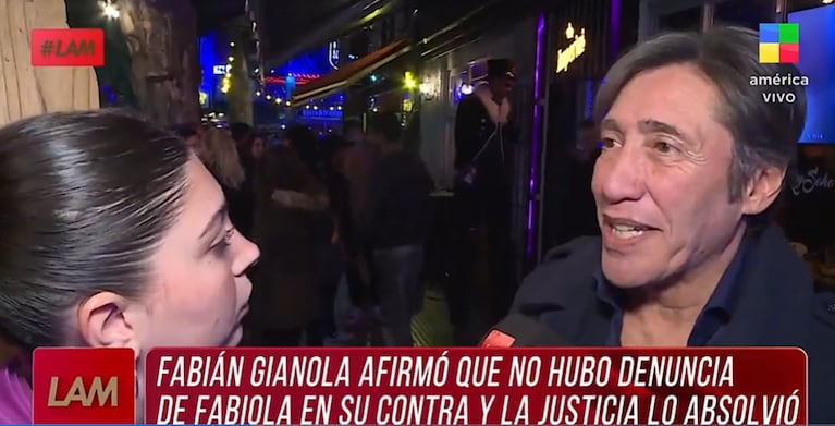 Fabián alcaró que Fabiola jamás lo denunció.