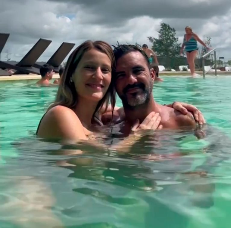 Fabián Cubero compartió unos días a pura diversión con sus hijas y Mica Viciconte: el álbum de su escapada familiar