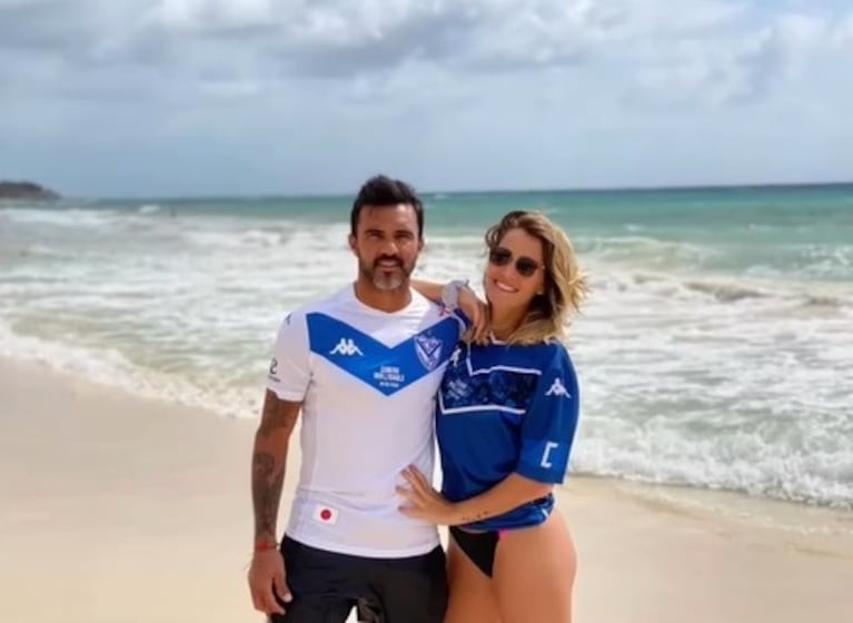 Fabián Cubero le dedicó un romántico posteo a Mica Viciconte por los 5 años de relación