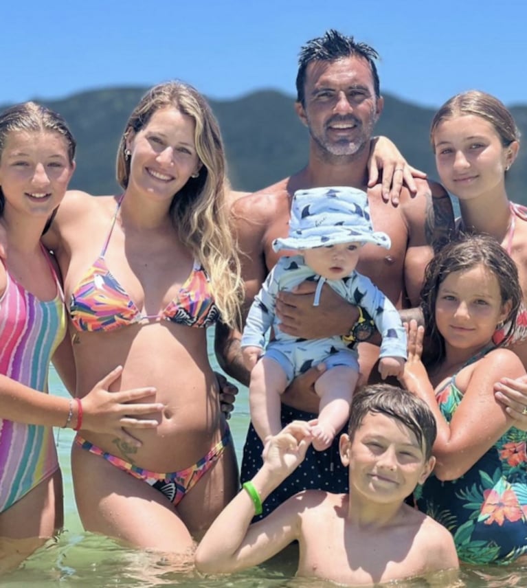 Fabián Cubero se despidió de Brasil con las fotos más lindas junto a Mica Viciconte y su familia: "Último día"