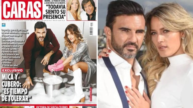 Fabián Cubero y Mica Viciconte, tapa en cuarentena y un increíble sincericidio: El TikTok nos salvó