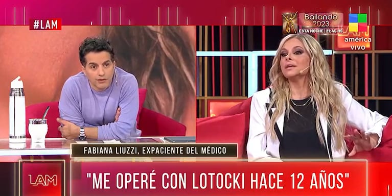 Fabiana Liuzzi reveló que se operó con Aníbal Lotocki y que está bien de salud: “Dicen barbaridades”