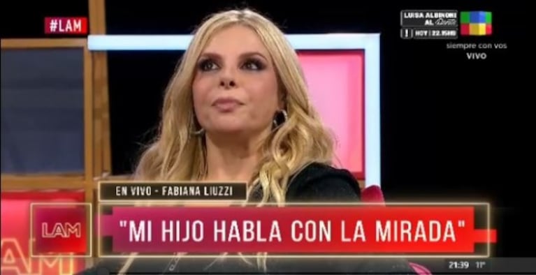 Fabiana Liuzzi se quebró al hablar de la salud de Antoñito Ventura y contó cómo es la dieta que debe seguir su hijo