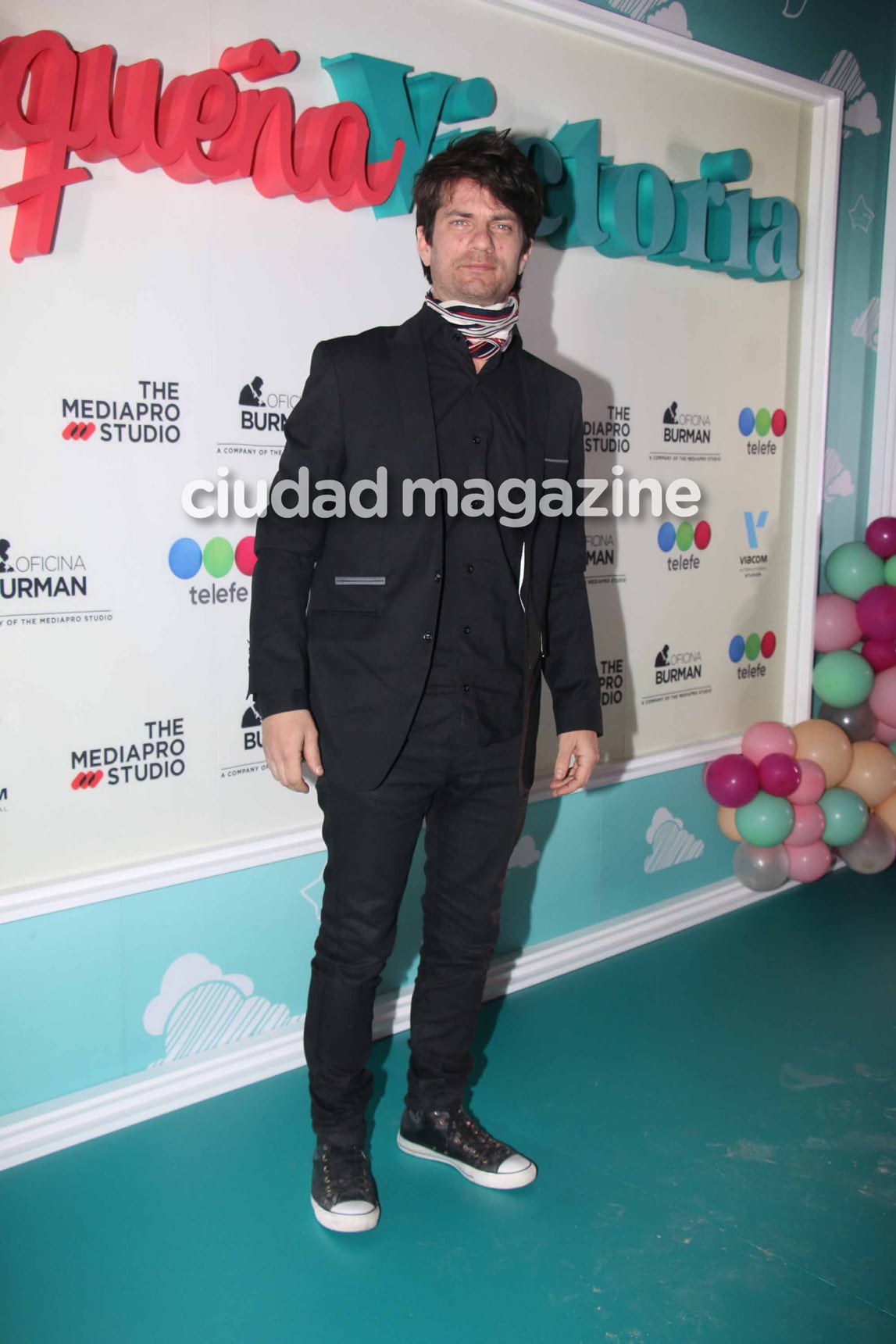 Fabio di Tomasso en la presentación de prensa de Pequeña Victoria. (Foto: Movilpress)