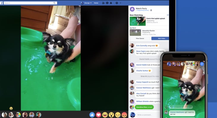 Facebook lanzó Watch Party: ahora se podrán hacer fiestas virtuales dentro de los grupos