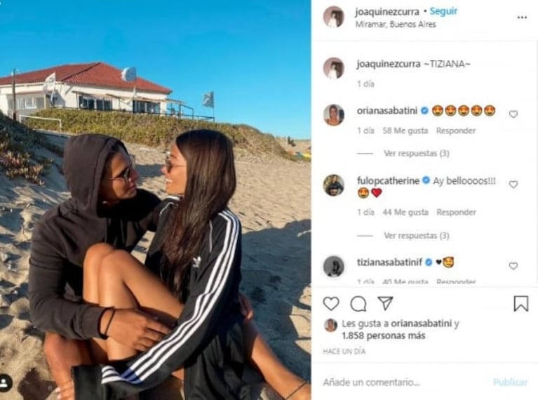 ¡Fachero como Dybala! Tiziana Sabatini presentó públicamente a su nuevo novio: "Te amo"