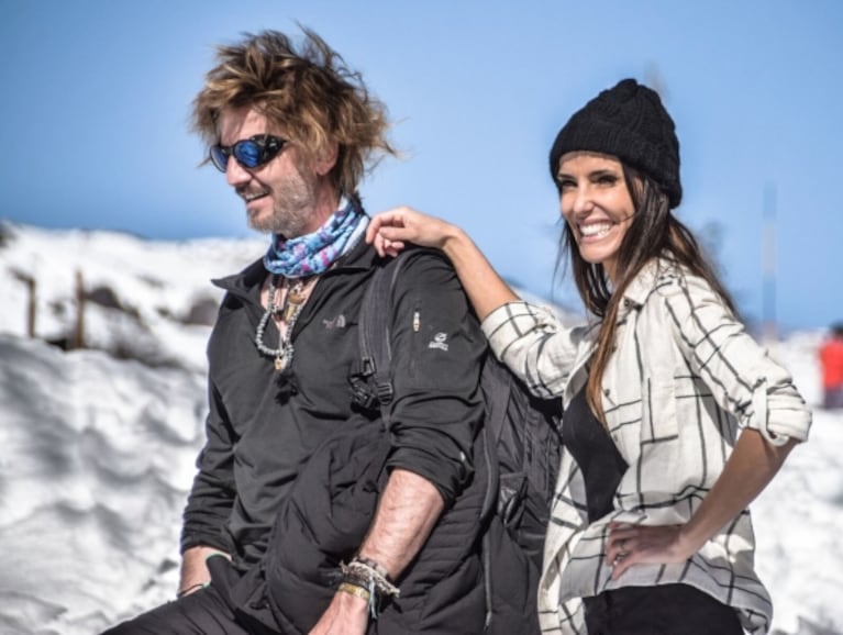 Facundo Arana y María Susini, de vacaciones con sus hijos en la nieve: amor, juegos y deportes de invierno