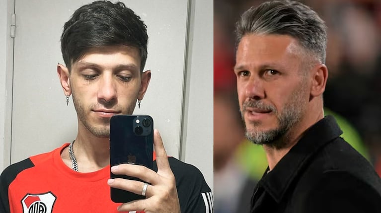 Facundo, el hijo desconocido de Martín Demichelis, posteó una foto inédita con su papá: su firme mensaje.