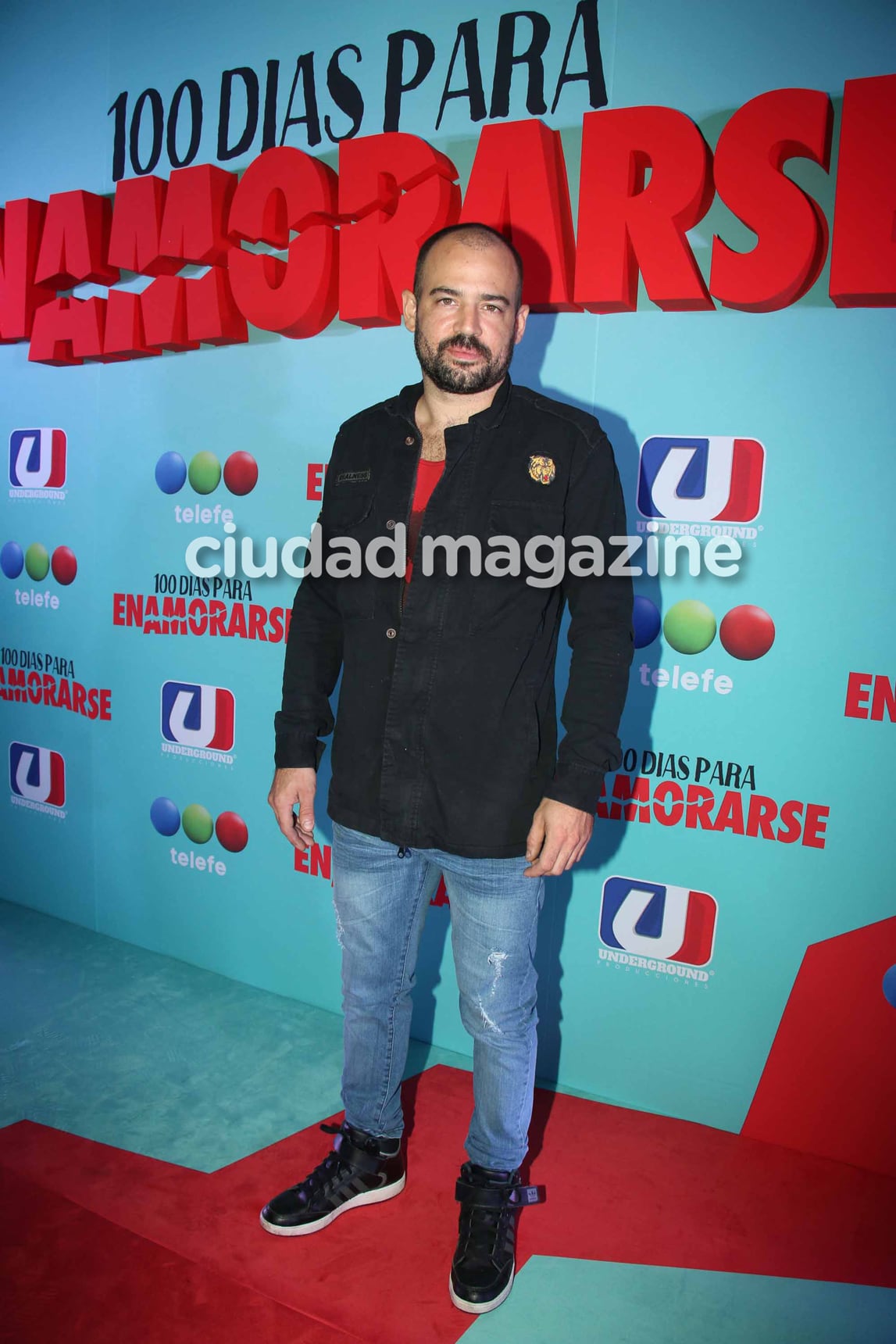 Facundo Espinosa, en la presentación de 100 días para enamorarse. (Foto: Movilpress)