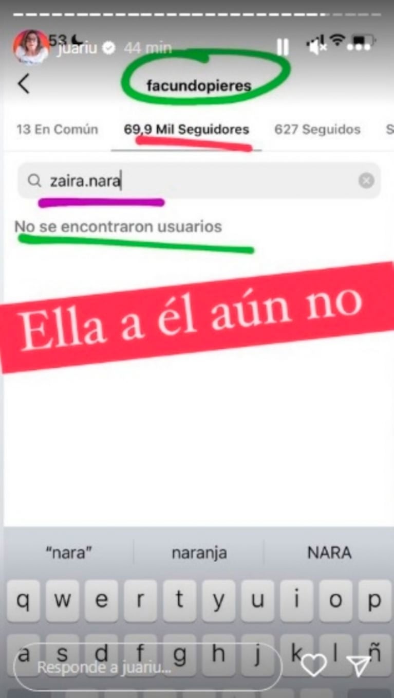 Facundo Pieres se acercó a Zaira Nara: el pícaro guiño que volvió a encender la versión de romance