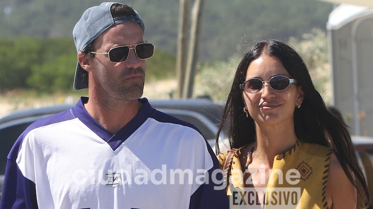 Facundo Pieres y Zaira Nara en Punta del Este (Foto: RS Fotos).