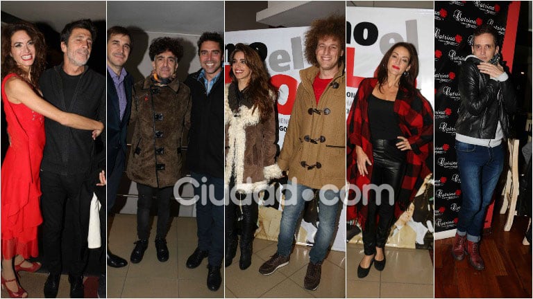 Famosos en el estreno de Como el culo. Foto: Movilpress