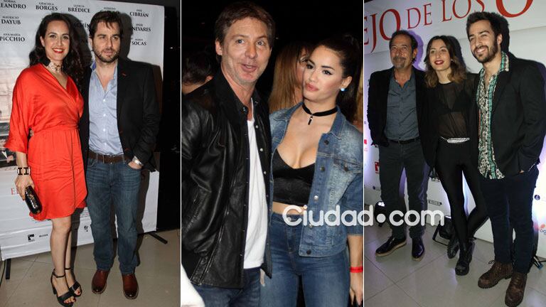 Famosos, en el estreno de El espejo de los otros (Foto: Movilpress)