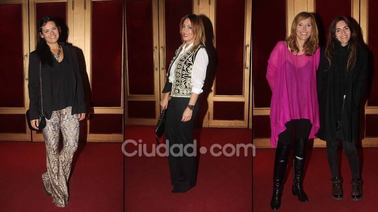 Famosos en el estreno de La decisión. (Foto: Movilpress)