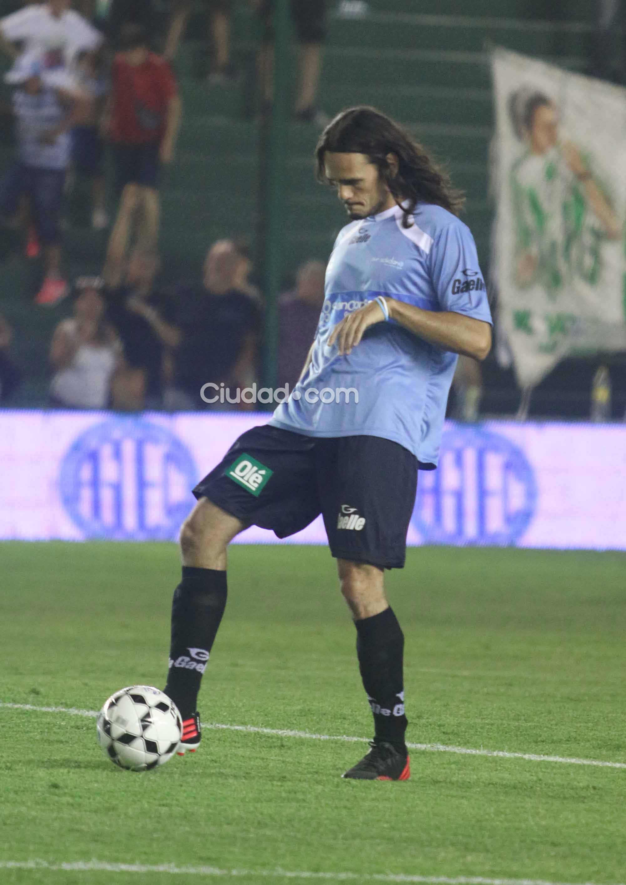 Famosos en el partido solidario organizado por Axel y Pupi Zanetti. (Foto: Movilpress)