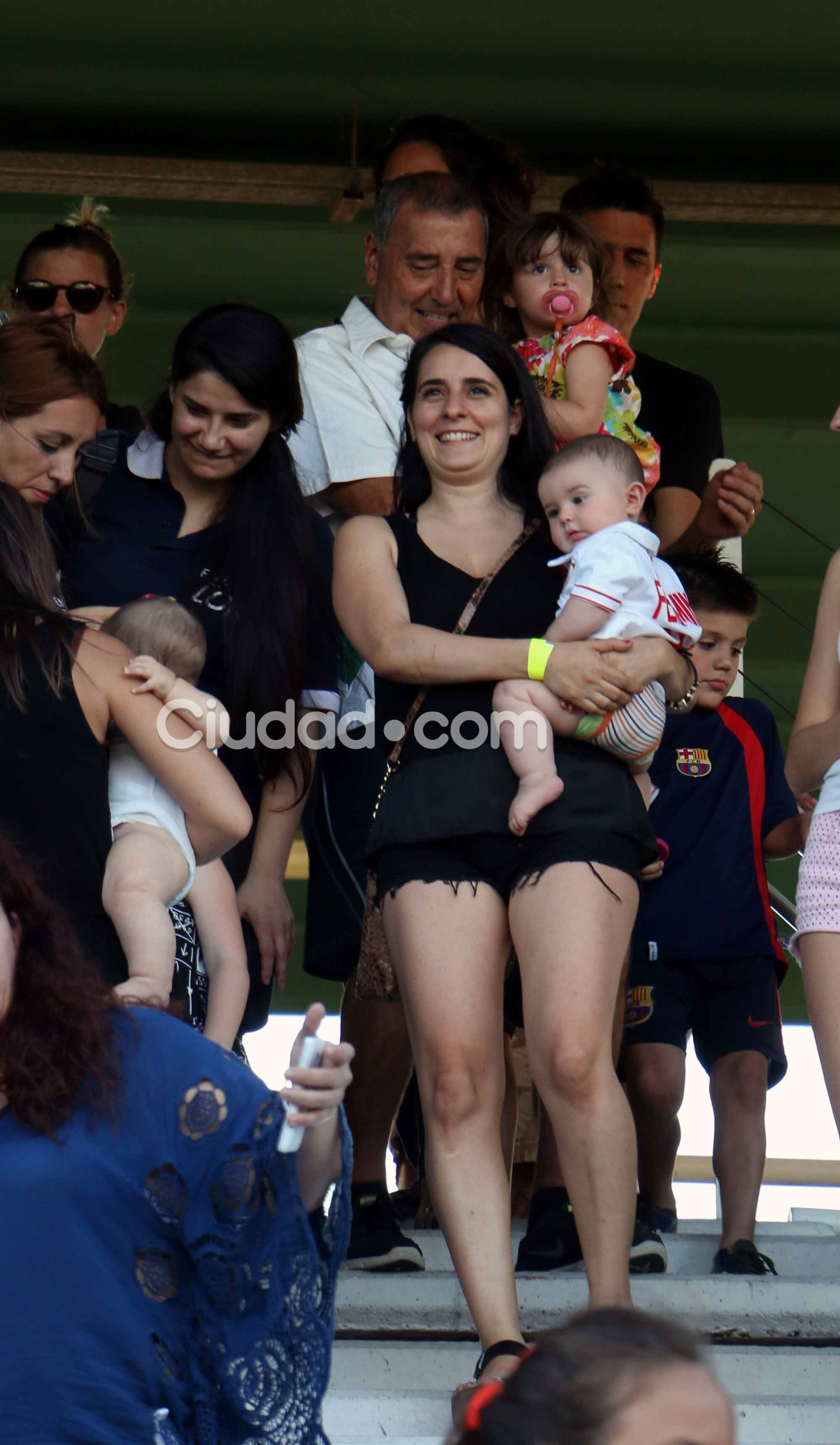 Famosos en el partido solidario organizado por Axel y Pupi Zanetti. (Foto: Movilpress)