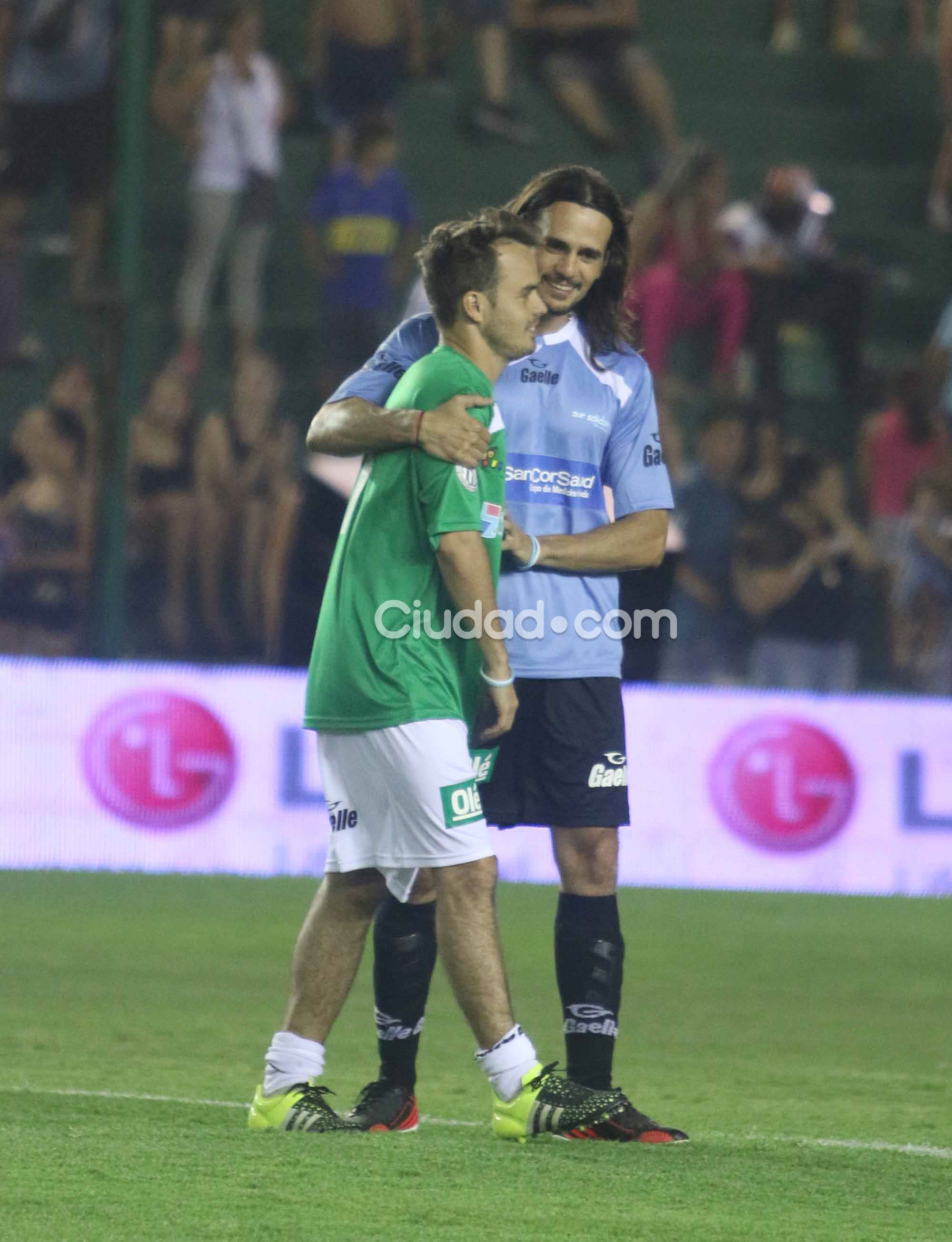 Famosos en el partido solidario organizado por Axel y Pupi Zanetti. (Foto: Movilpress)