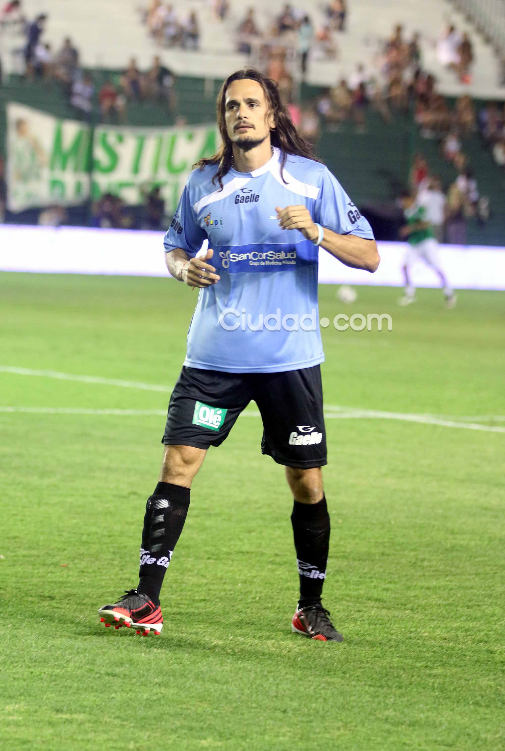 Famosos en el partido solidario organizado por Axel y Pupi Zanetti. (Foto: Movilpress)