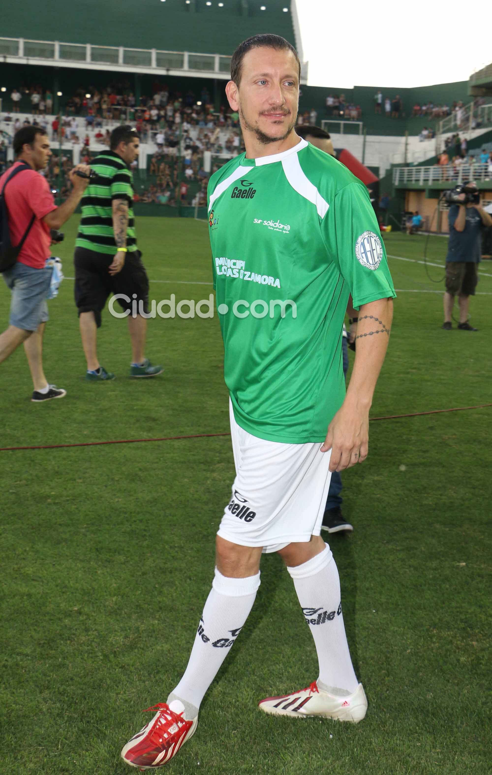 Famosos en el partido solidario organizado por Axel y Pupi Zanetti. (Foto: Movilpress)