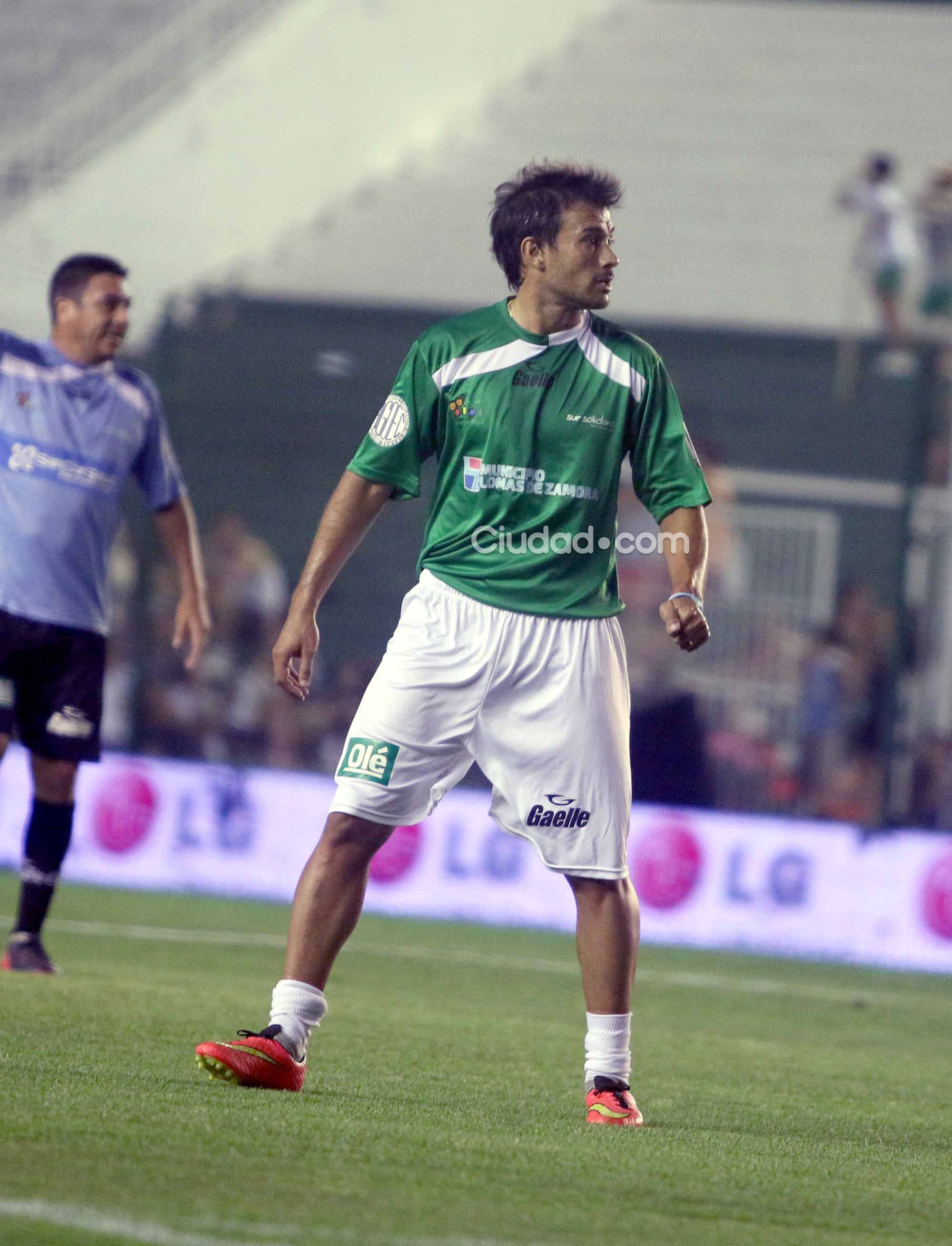 Famosos en el partido solidario organizado por Axel y Pupi Zanetti. (Foto: Movilpress)