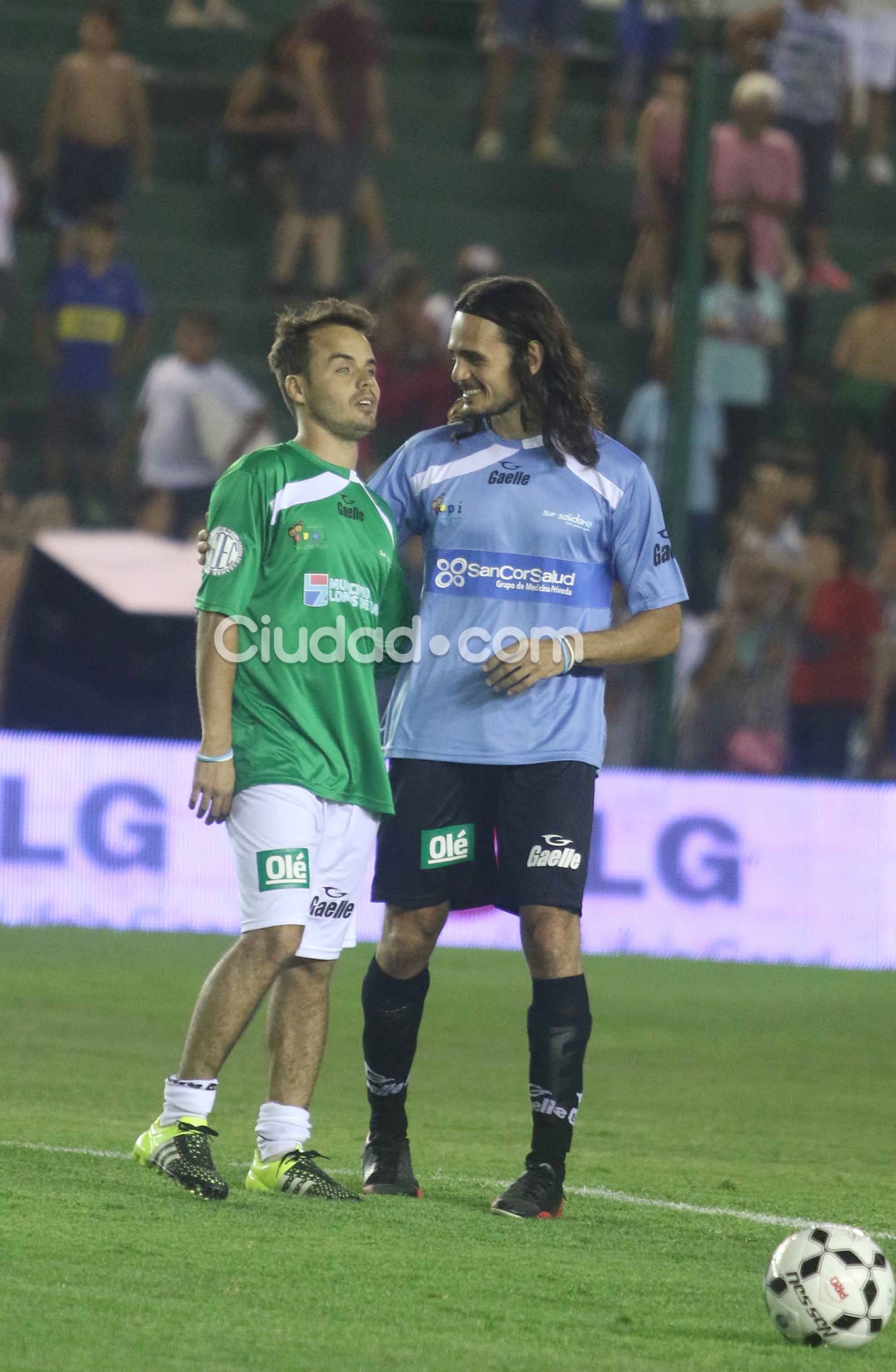 Famosos en el partido solidario organizado por Axel y Pupi Zanetti. (Foto: Movilpress)