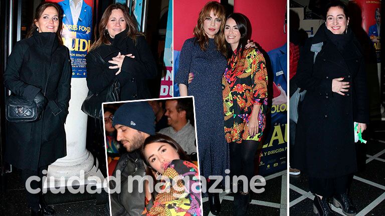 Famosos en la avant premiere de Claudia, la película que protagoniza Dolores Fonzi (Fotos: Movilpress)