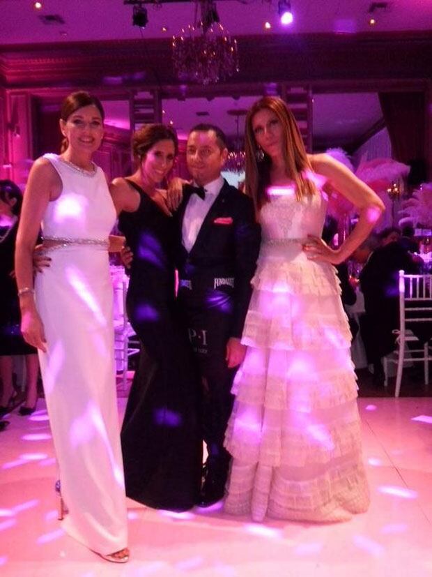 Famosos en la gala 19° de Fundaleu. (Foto: Twitter)