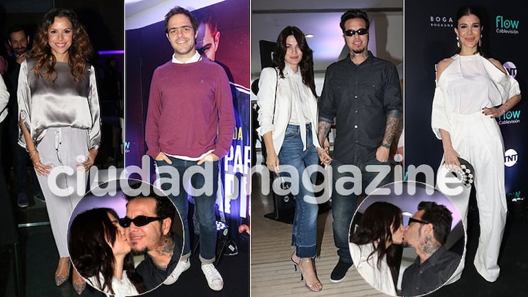 Famosos en la presentación de Un gallo para Esculapio 2. (Foto: Movilpress)