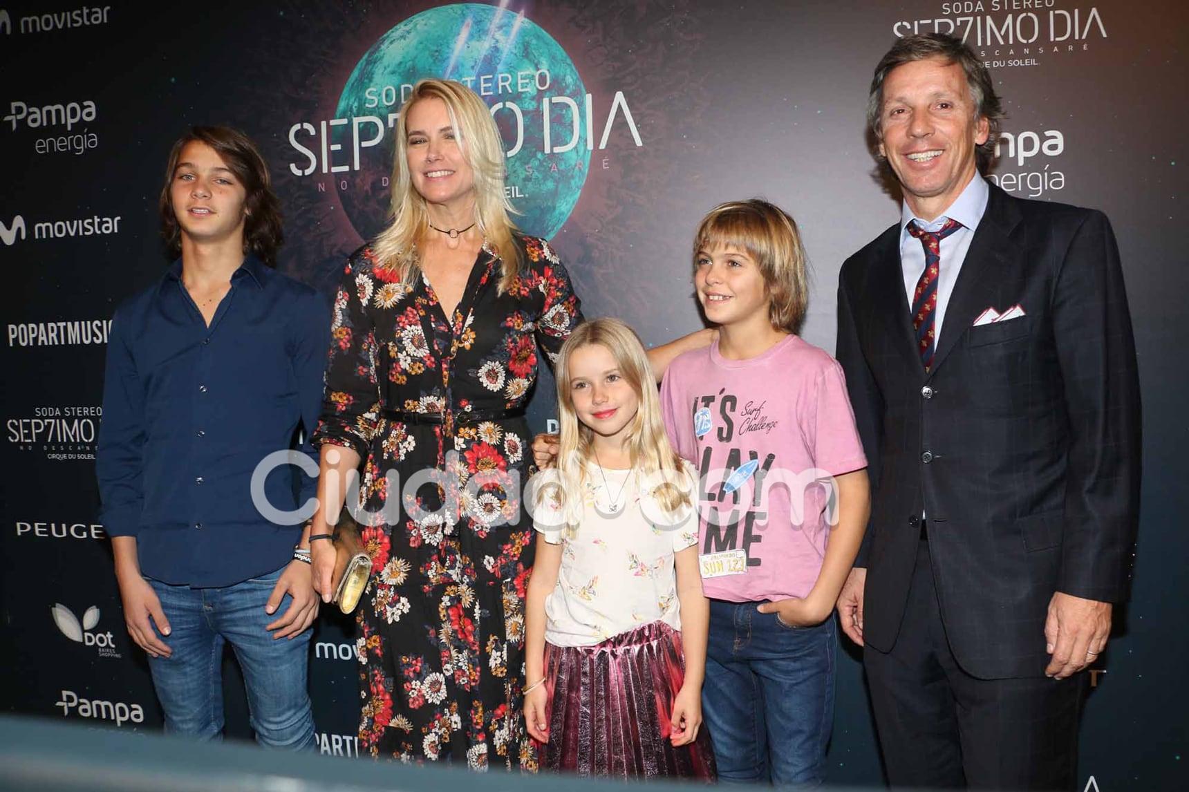 Famosos en Séptimo Día (Foto: Movilpress)