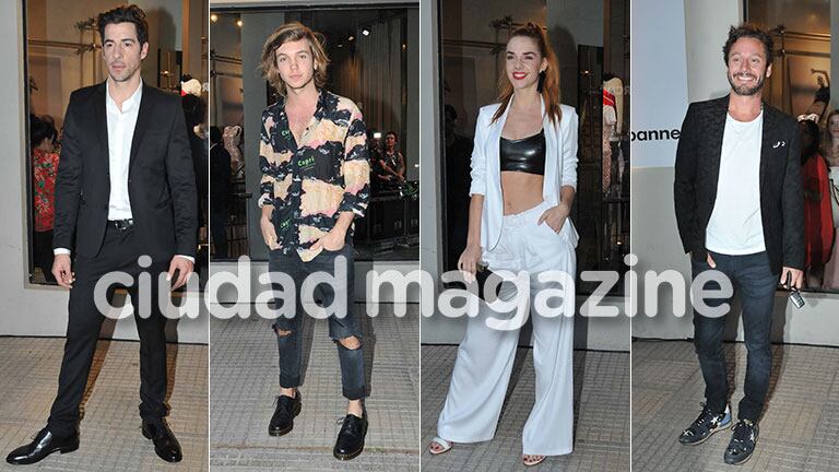 Famosos en un evento de moda y diseño (Foto: Movilpress)