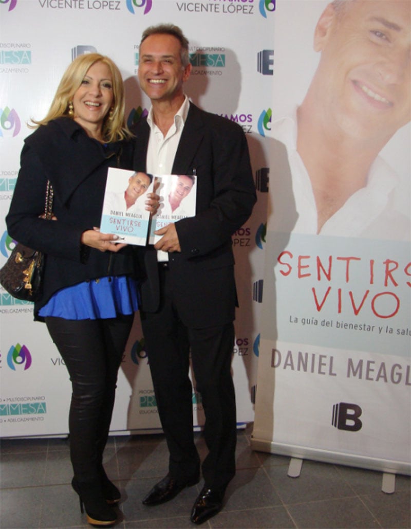 Famosos y amigos en la presentación del libro de Daniel Meaglia (Foto: Prensa, Ale Benevento)