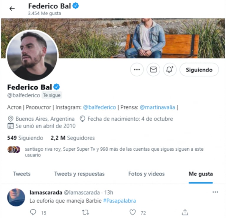 Fede Bal le dedicó un picante "me gusta" a Barbie Vélez mientras hablaba de su casamiento: "La euforia que maneja"