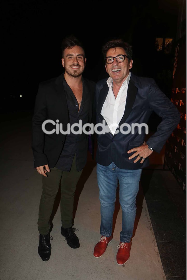 Fede Bal posó con Beto César y sellaron la paz.  (Foto: Movilpress)