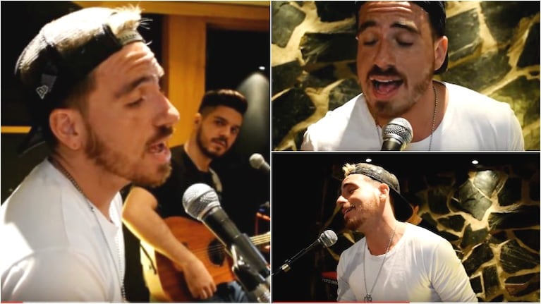 Fede Bal se anima a la música y grabó un cover de Babasónicos. Foto: Captura