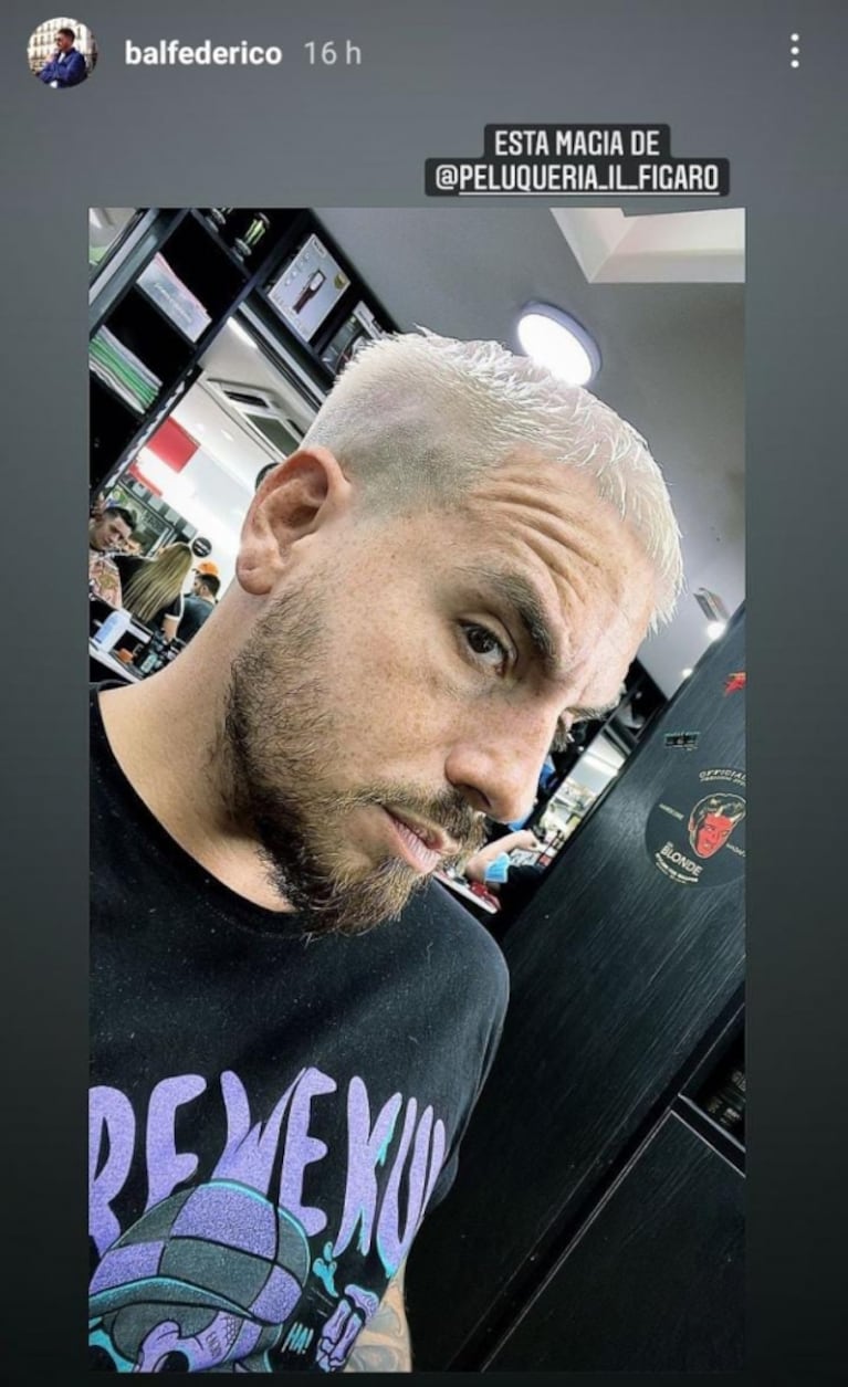 Fede Bal se animó a un radical cambio de look: "¿Va?"