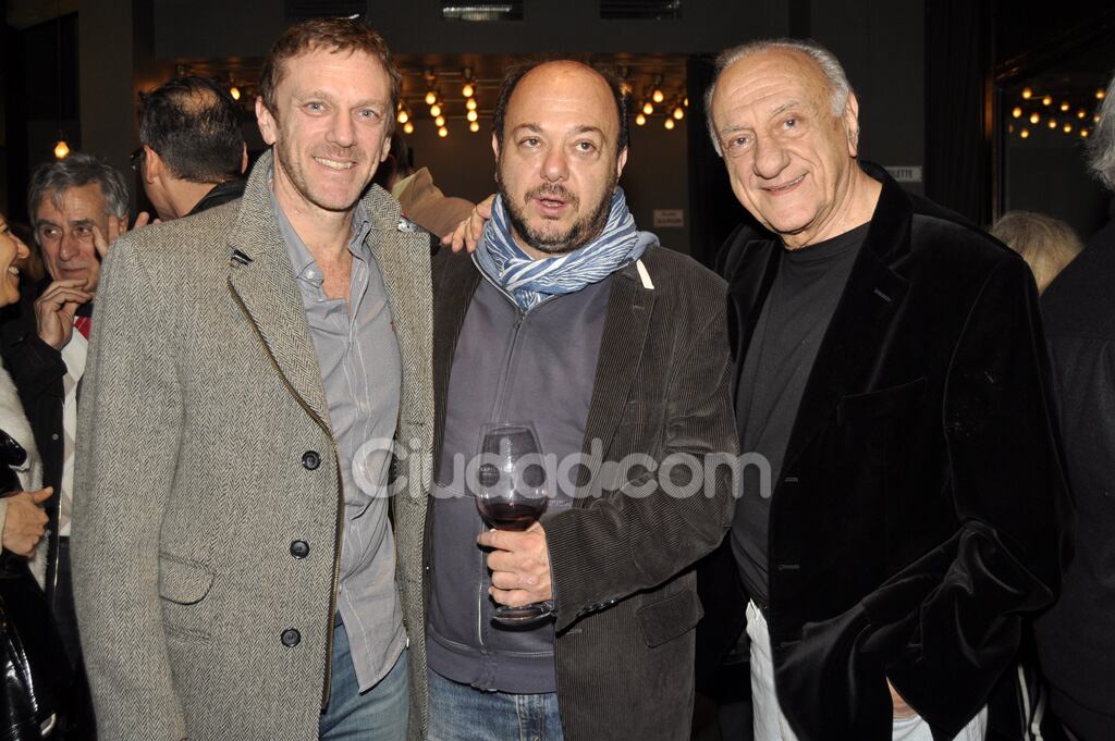 Federico D Elía, Luis Ziembrowski y Jorge D Elía. (Foto: Jennifer Rubio-Ciudad.com)