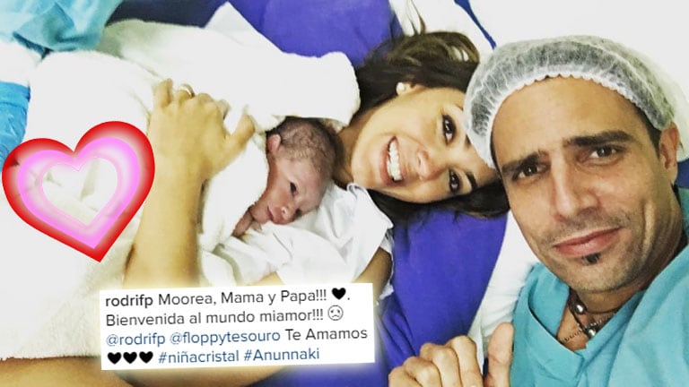 ¡Felicidades! Nació Moorea, la hija de Floppy Tesouro. (Foto: Instagram)