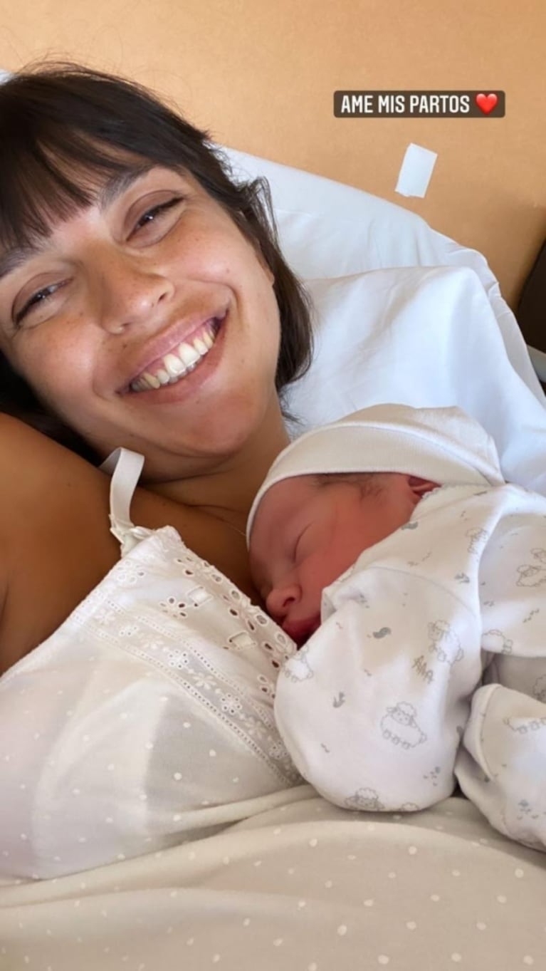 Felicitas Pizarro compartió tiernas imágenes del parto de su hijo: "Para cambiar el mundo es necesario cambiar la forma de nacer"