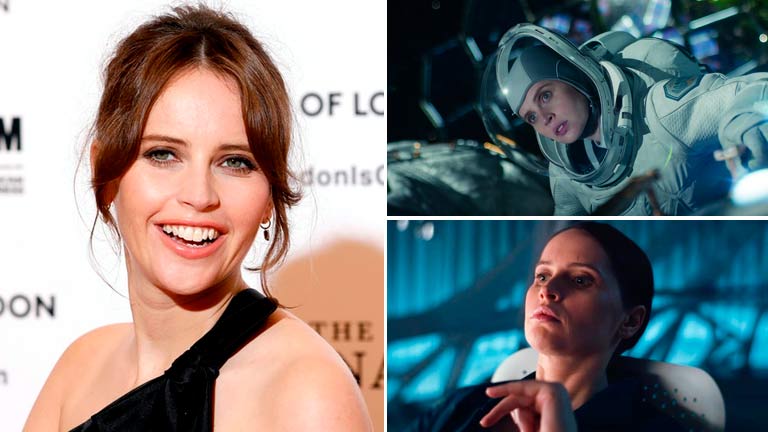 Felicity Jones regresa al espacio en su nuevo film y asegura: Genera las preguntas que nos hacemos en esta época tan extraña