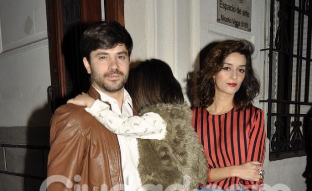 Felipe Colombo con su mujer y su hija. (Foto: Jennifer Rubio-Ciudad.com)